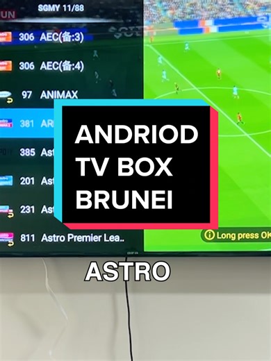 This Android TV box lowkey upgraded our TV setup 📺 Smooth interface, fast loading, and all your favourite official apps in one place. Perfect for streaming, browsing, and turning an old TV into something way smarter. Plug it in, connect to WiFi, and you’re good to go. Simple, no drama 😌 #bruneiTVsale #bruneiTV #TVsale #TVsalebrunei #bruneielectronic #appliancesale #bruneisales #brunei