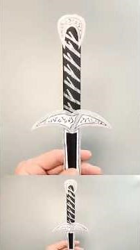 🔥 THIS Legendary Sword is Made from PAPER?! 🤯⚔️