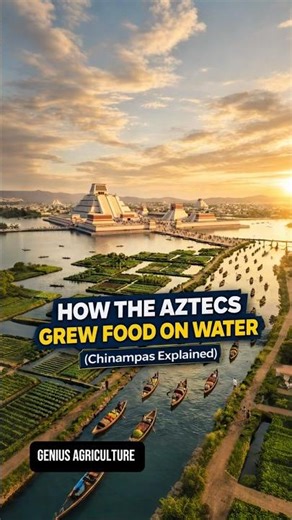 The Secret Of Aztecs Floating Gardens (Chinampas Explained)