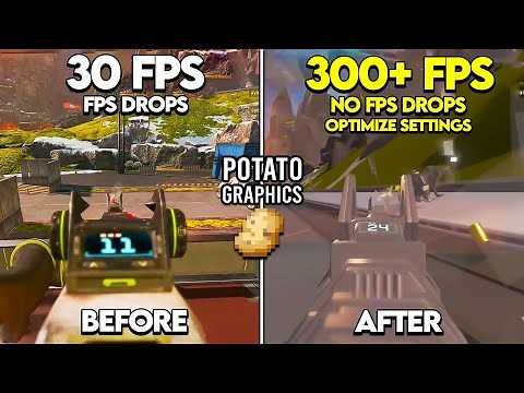 🔥 APEX LEGENDS POTATO MODE (2025) ✅ Boost FPS on Any Low-End PC!