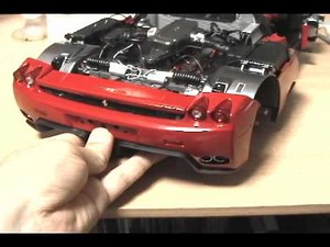 1/10 model Ferrari Enzo making