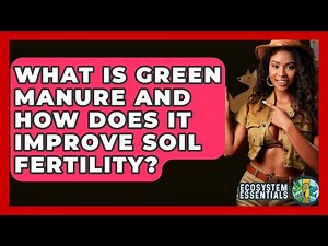 What Is Green Manure And How Does It Improve Soil Fertility? - Ecosystem Essentials