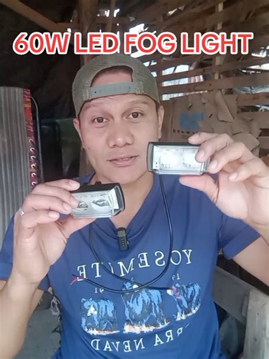 60W LED Fog Light for Motorcycles: High Brightness Upgrade