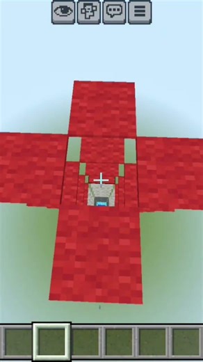 Jumping Into A Hole | #minecraftshorts #minecraft #trend