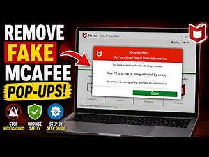 How to Get Rid of McAfee Pop ups notifications