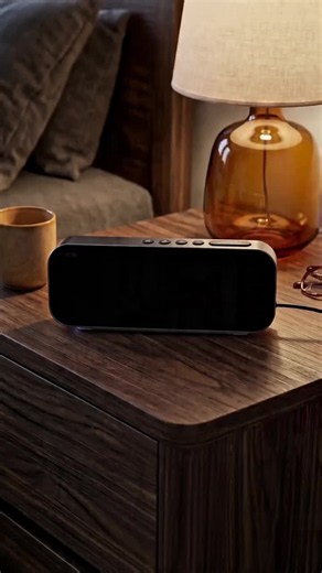 Bright Large-Number Alarm Clock with Loud Wake-Up Sound