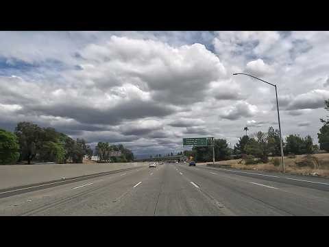 CA-91 Eastbound Drive | Real California Freeway View | 4K