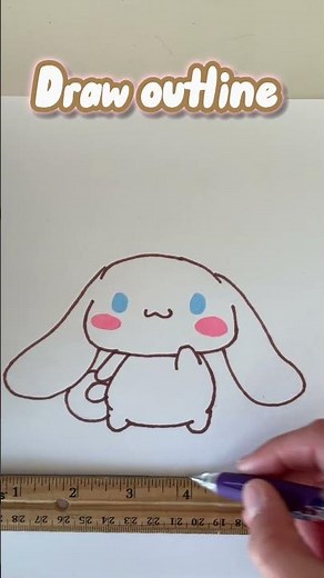 How to make a Cinnamoroll paper squishy | #howtomake