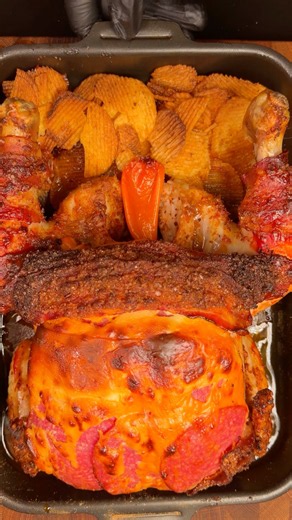 LAVA CHICKEN 🍗😍 #lavachicken #cooking