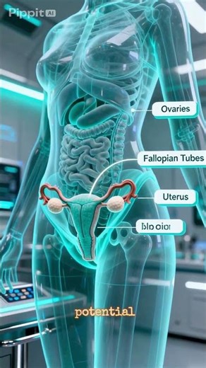 🧬 Exploring Human Reproductive Systems in 3D! #humanbody #anatomy