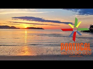 Camping Bayona Playa at sunset 🏖️ Playa Ladeira ⛵Playa America - Baiona - Spain - 4K UltraHD