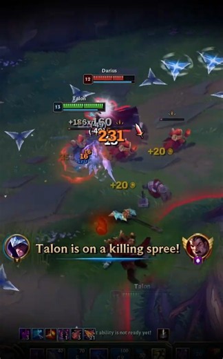 pov: Darius is one level lower #leagueoflegends #talon