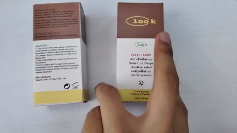 100K Drunk Bronzing Drops for Face and Body | Anti-Pollution Sunshine Bronzer Drops Gouttes Soleil Fortify Bronze | Cocoa Extract Platinum Peptides | Korean Skin Care Face Serum for Women