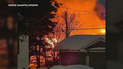Early morning blaze on Main Street claims Kirkland Lake home