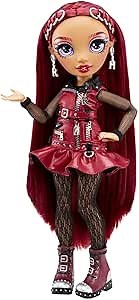Rainbow High Mila Berrymore- Burgundy Red Fashion Doll. 2 Designer Outfits to Mix & Match with Accessories, Great Gift for Kids 6-12 Years Old and Collectors-Multicolor
