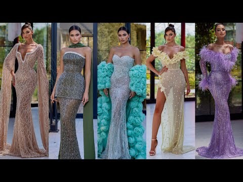 STUNNING EVENING PARTY & EVENING GOWNS FOR LADIES | ELEGANT & GLAM LOOKS