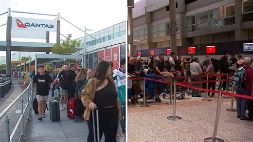Brisbane airport blackout