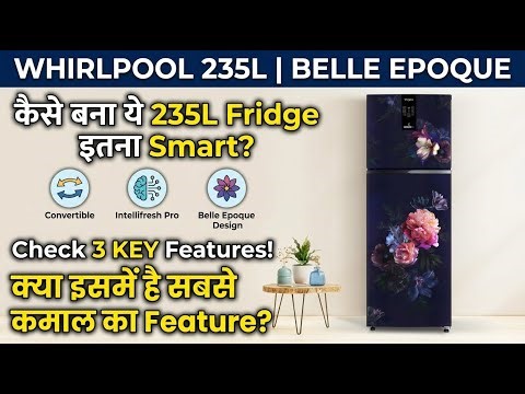 Whirlpool 235L Frost-Free Double Door Refrigerator Full Review & Best Features | Review in Hindi |