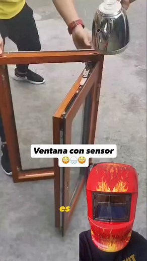 3.9K views · 145 reactions | ️Ventana con sensor de humedad/agua el agua activa una palanca y no requiere motor eléctrico. #welding #soldadura #soldador #soldaduraelectrica #soldaduraindustrial | Soldadura y Tecnología | Facebook