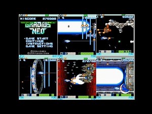 【i-Mode/i-appli】グラディウスNEO/Gradius NEO（F505i.ver） -1Loop ALL Clear(NoDeath)