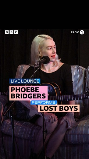 @phoebe bridgers performs 'lost boys' in the live lounge 💕 listen on bbc sounds | watch on youtube