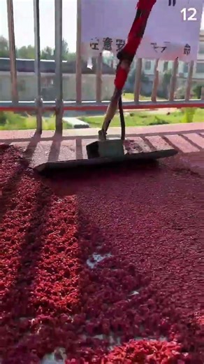 Crisp pass, red swirl, morning rhythm buffs rubber clean with hose-fed spin and steady grip