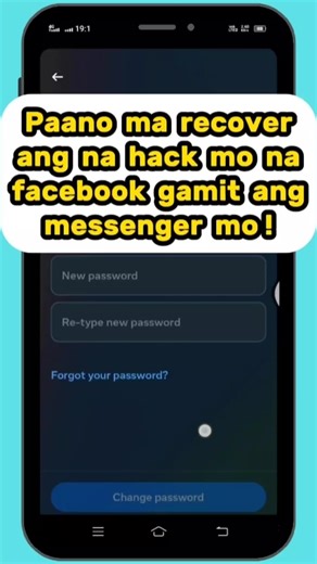 Paano Ma-Recover ang Na-Hack na Facebook Gamit ang Messenger