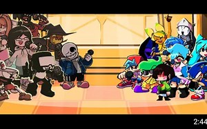 【FNF】全员唱Bonely one