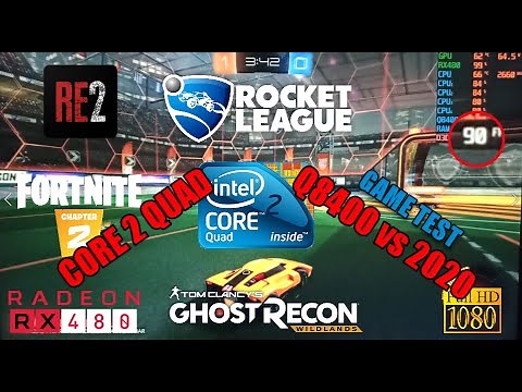 Intel Core 2 Quad Q8400 [Gaming test 2020]