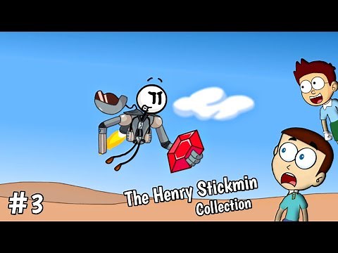 The Henry Stickmin Collection Episode 3 - Infiltrating The Airship | Shiva and Kanzo Gameplay