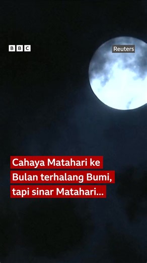 30K views · 578 reactions | Semalam (08/09), gerhana Bulan total...