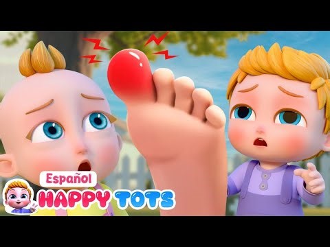 🔴Live: Aprende primeros auxilios + Canción de los rasguños | Canciones infantiles | Happy Tots