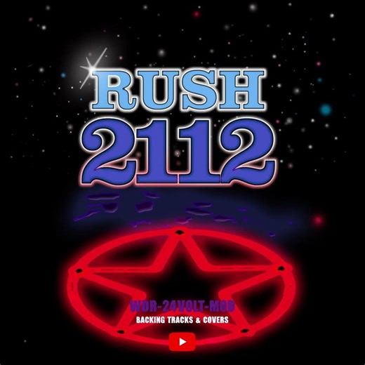 Rush - Lessons (Backing Track) No Vox No Guitar *CLIP* Full Video Attached