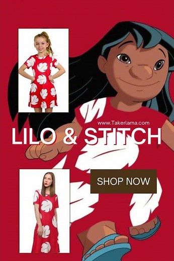 Lilo & Stitch Costume Lilo Pelekai Cosplay Dress Kids Adults (Ready To Ship) #Takerlama #lilostitch