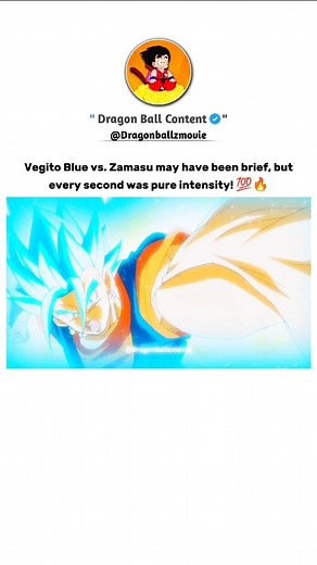 Rahul Kumar on Instagram: "They may not have fought long, but Vegito vs Zamasu was a moment to remember! 😤🔥 * * * * * * * * * * * #dragonball #dragonballgt #dbdaima #dragonballz #dragonballdaima #dbs #dbgt #dragonballsuper #dbz #mergedzamasu #gokublack #dragonballzmovie #supersaiyan #ssjblue #ssj #saiyan #gogeta #zamasu #goku #gohan #vegitovszamasu #vegeta #vegito #broly #vegitoblue"