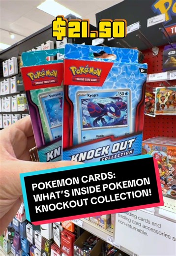 Unpacking the Knockout Pokemon Collection Boxes