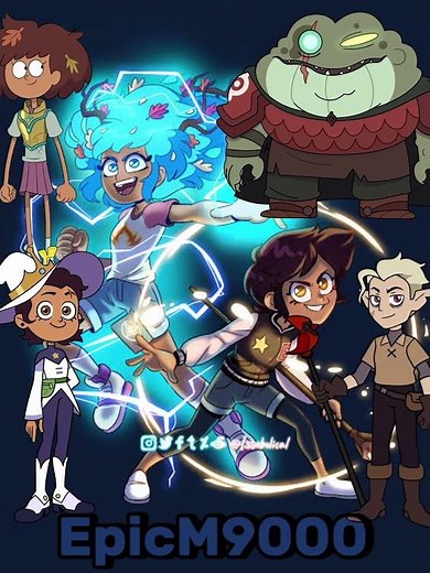 Anne and Luz VS Amphibia & The Owl House Villains Who is the strongest #luz#theowlhouse#amphibia