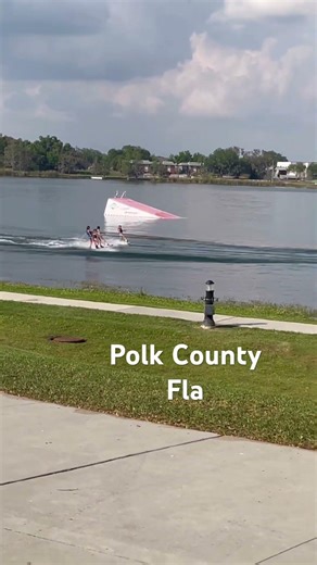 Day on the Lake #outside #satisfying #Ski Capital of the World #winterhaven #Florida