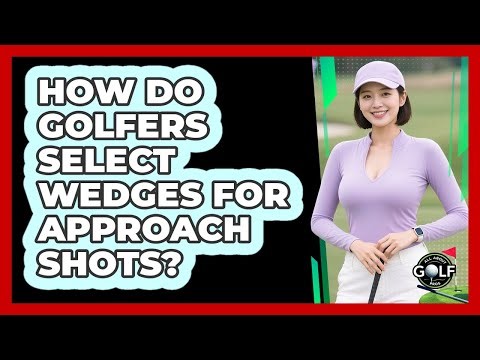 How do golfers select wedges for approach shots?