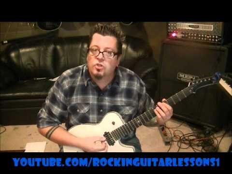 How to play HOLD THE LINE by TOTO - Guitar Lesson by Mike Gross - Tutorial