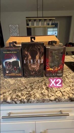 Unboxing of NECA horror mystery box ($400 value) #actionfigures #unboxing #horror #neca