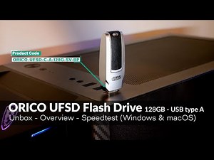 ORICO UFSD Flash Drive - Overview & Benchmark (USB A, 128GB)