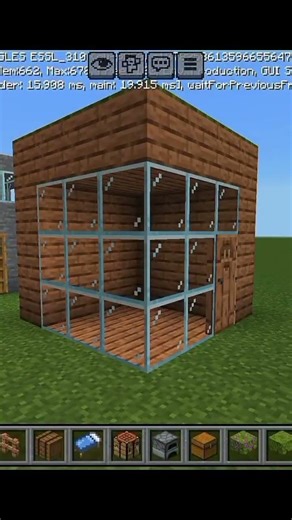 How to build a easy survival House in Minecraft tutorial #minecraft