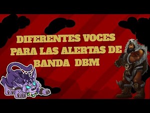 ✅ WoW How to configure DBM ADDON Different Voices for raid alerts