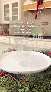 How NOT to make a Grinch drink 😂💚 I swear this was supposed to be a simple recipe… but the chaos had other plans. Let’s not even talk about how many times it took me to draw the Grinch face on the cup. Save this so you can make it way better than I did 😂🎄✨ What you need: Lime Sherbet Sprite Green Hawaiian Punch #grinchdrink #christmasdrink #holidayfun #christmasrecipes #kidfriendlyrecipes #holidaychaos #christmasideas #christmas2025 #festivedrinks #momlifecomedy Patience 🤣 | Alexis Gonzalez