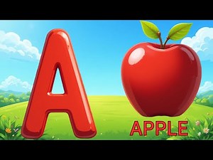 ABC Learning for Kids | A to Z Alphabet Song with Pictures & Hindi Meaning | Learn ABC