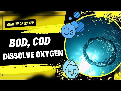 Quality of water; Dissolve oxygen, BOD, COD