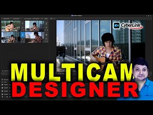 How to create Multicam Designer Effect in Powerdirector?
