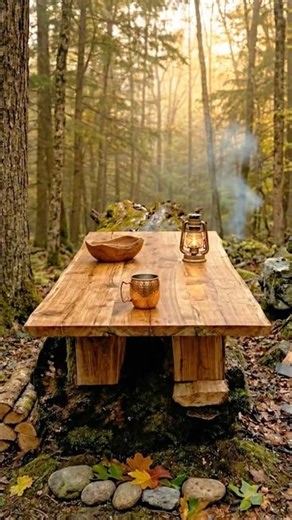 Rotting Log to Survival Table 🌿 Silent Forest Build