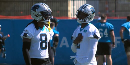 Defense shines in the first practice of Carolina Panthers training camp